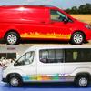 2Pcs Car Stickers For Mercedes Benz Vito V Class Viano W638 W639 W447 Marco Polo EQV Camper Van Vinyl Decals Tuning Accessories