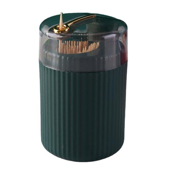 

1/3/4 шт. автоматический дозатор для зубочисток, прозрачная крышка, пресс, держатель для зубочисток, органайзер, контейнер для дома, офиса, ресторана, украшение для рабочего стола, день рождения