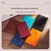 Cross-Border A5 Soft Leather Retro Business Notebook Diary