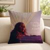 Singer SSabrina CCarpenter Cushion Cover Soft Short Plush SkinFriendly Cushion Case for MultiScene Use