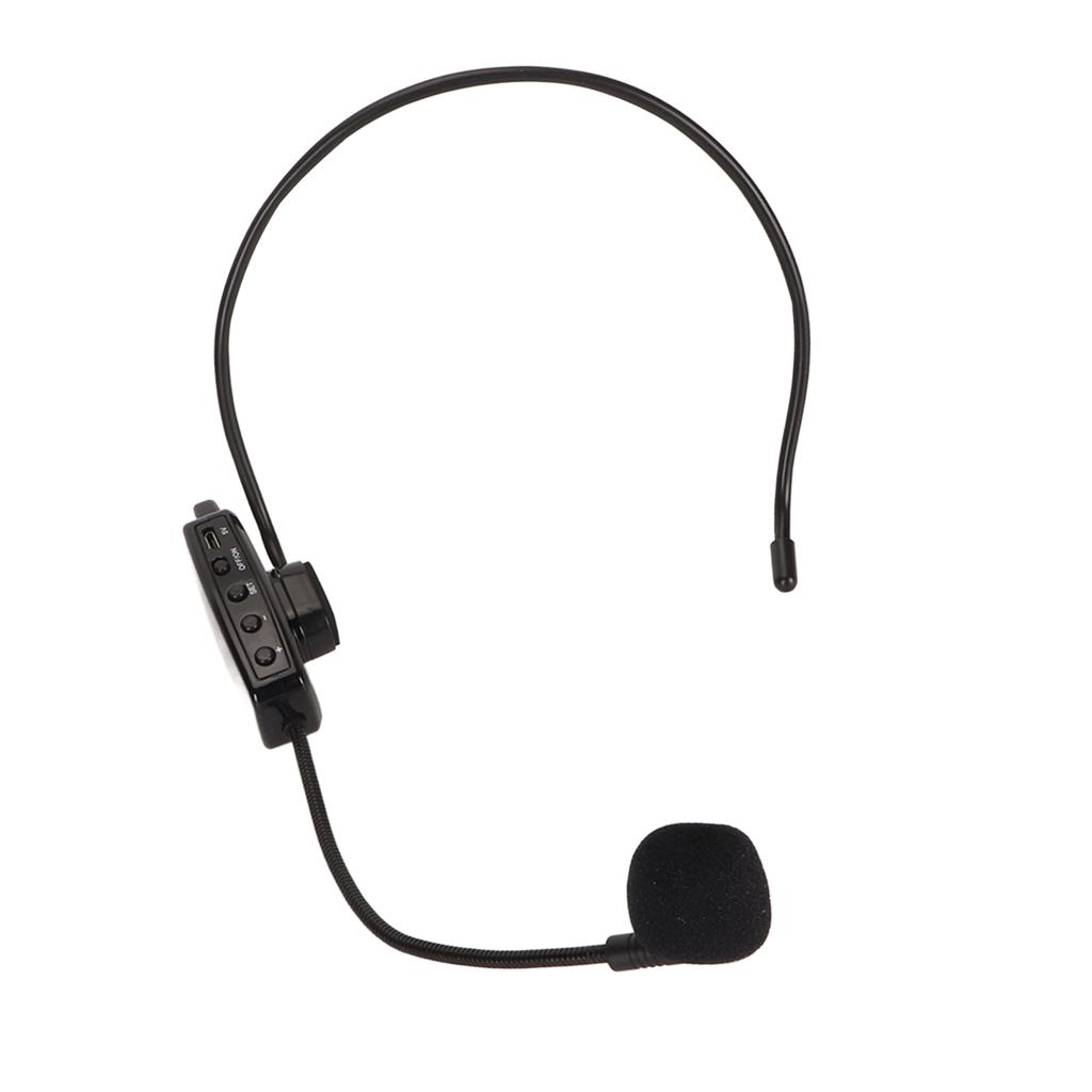 2.4G Wireless Microphone Headset Noise Reduction Stable UHF Wireless Headset Mic for Teacher Outdoor Stage Performance