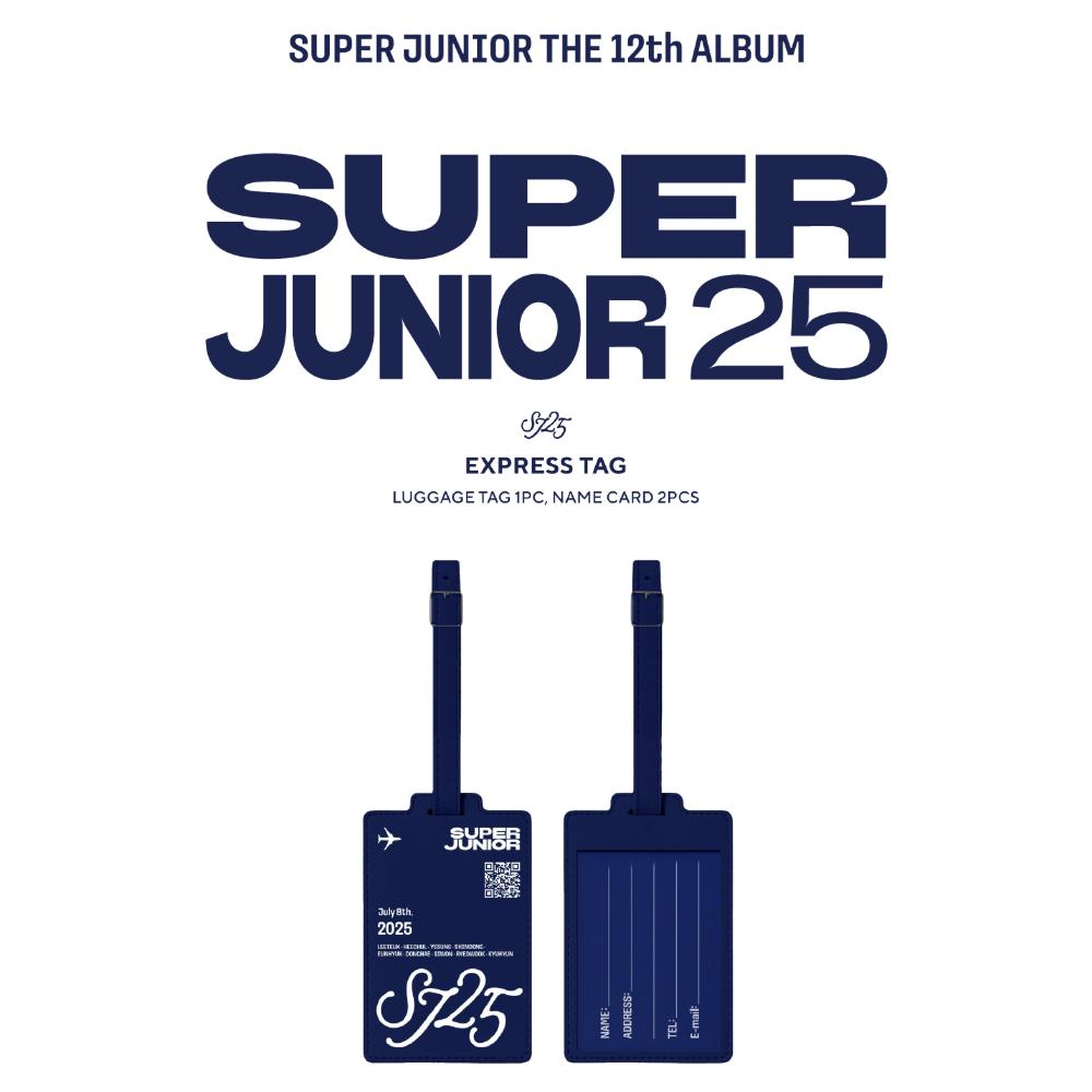 Pre-order SUPER JUNIOR 25 Express Tag