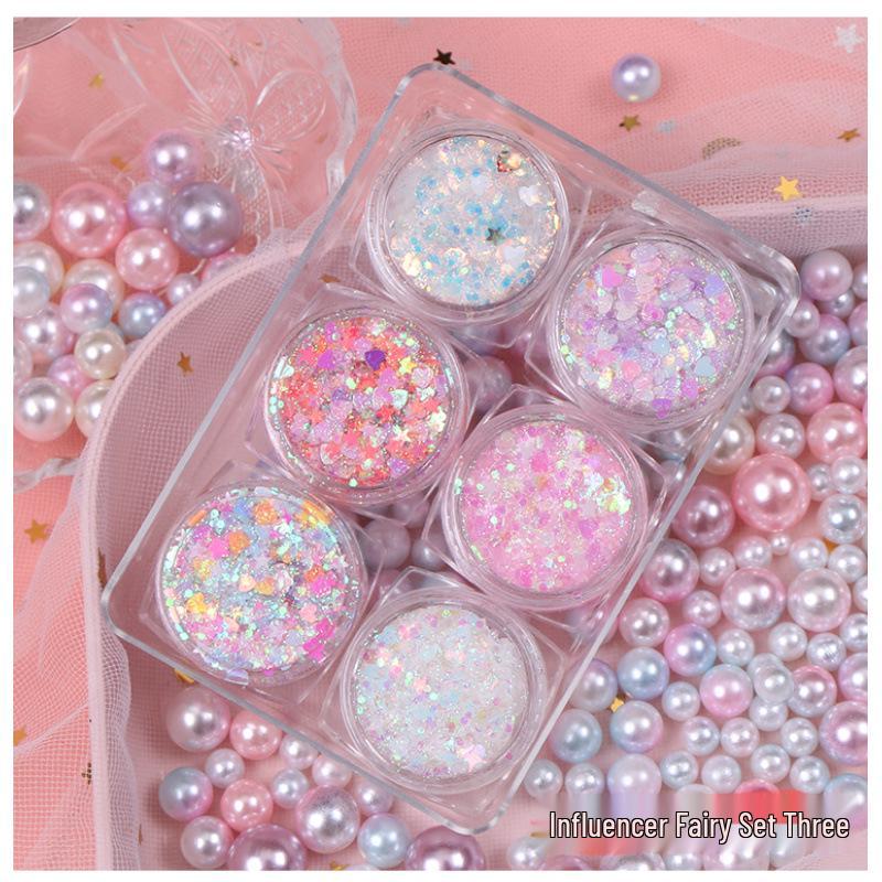 Fairy Sparkle Glitter Eyeshadow Stickers - Shimmer Makeup for Christmas & Children's Day