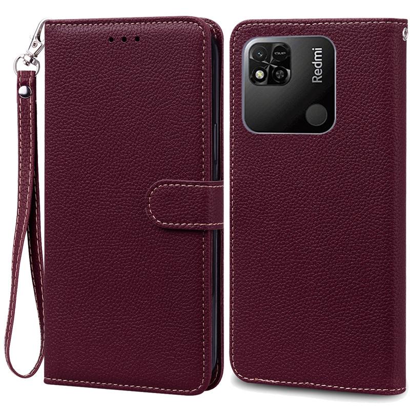 For Redmi 10A Case Wallet Coque For Xiaomi Redmi 10A Case Silicone TPU Leather Wallet Flip Case For Redmi 10A Fundas Coque Shell