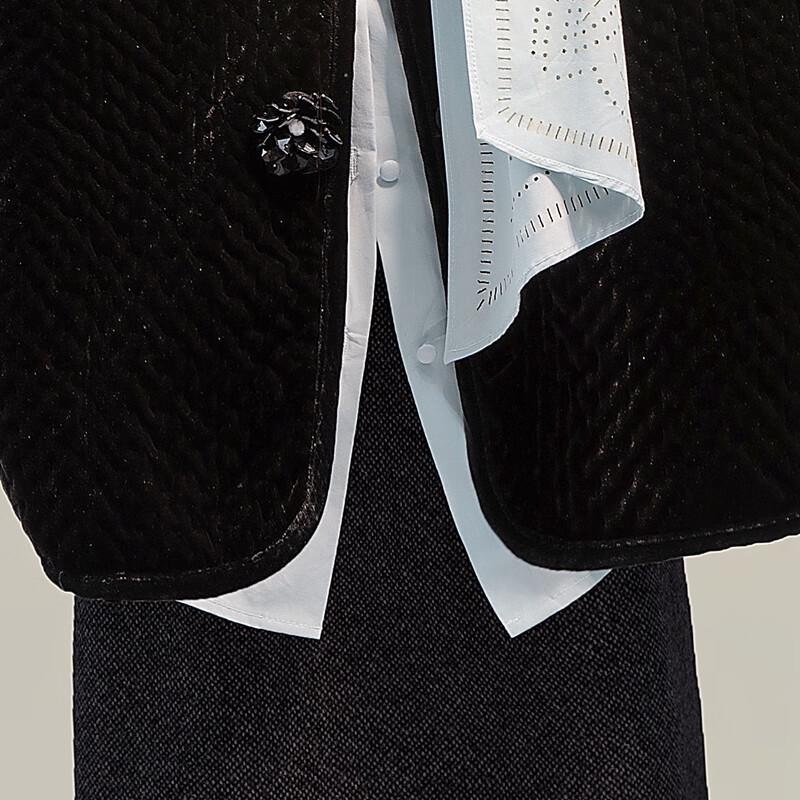 Women's New Chinese Style 3D Floral Padded Jacket