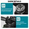 100/125MM Brushless Electric Angle Grinder 4 Speed Cutting Machine Power Tool 2pcs Lithium-Ion Battery For Makita 18V Battery