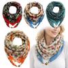 Luxury Women's Neck Scarf Chiffon Headscarf Fashion Square Scarf  Spring