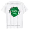 Funny Super Saudi Arabian Flag T Shirts Summer Graphic Cotton Streetwear Short Sleeve Saudi Arabia Gifts T-shirt Mens Clothing