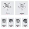 4pcs 60mm 61mm 68mm 69mm 135mm Car Styling R1 Wheel Center Cap Hub Covers Badge for A3 A4 A5 A6 A7 A8 S4 Auto Accessoriesv1