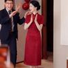 Elegant Chinese Style Mother's Banquet Dress