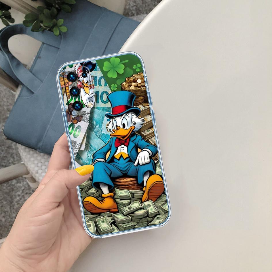 CJ47 DuckTales Donald Duck Phone Case for Motorola Moto Edge 20 30 40 50 S30 Fusion Ultra Pro Neo Lite + G200 G23