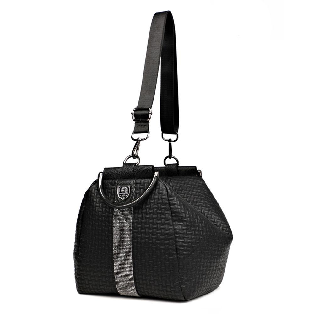 Damevesker Dameryggsekk Multifunksjonell Fashion Diamond-ryggsekk