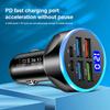 2-6 Ports Car Charger Fast Charging PD QC3.0 USB C Car Phone Charger Type C Adapter In Car For iPhone Samsung Huawei Xiaomi