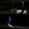 1 Pair LED Shoe Lights Rechargeable Headlights Waterproof High Lumens Ultralight Hands-Free Flashlights Running Shoe Lamps