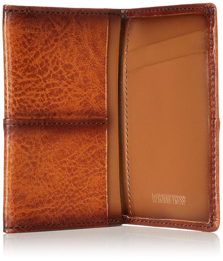 Business Card Holder Archaic AC Brown [L'Homme Presse]