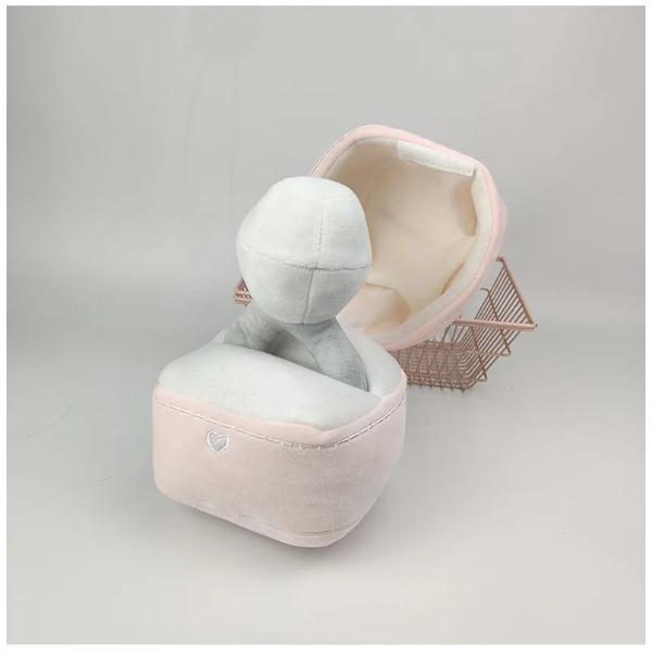 Creative Ring Box Plush Toy Love Diamond Ring Case Stuffed Pet Chew Toy Puppies Kids Cute Soft Dog Bitter Interested Toys