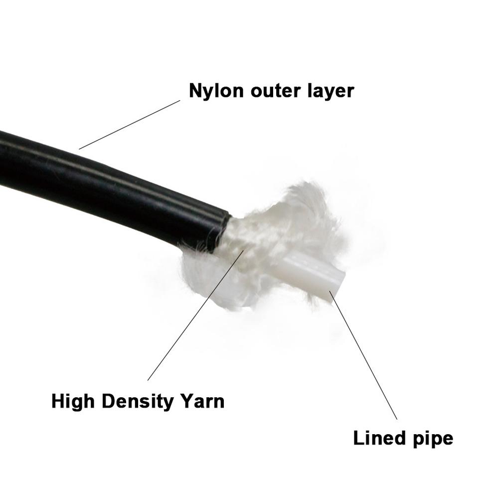 Set furtun de frână cu disc hidraulic de 3000 mm cu 5 măsline BH90 și inserții compatibile cu M315 335 395