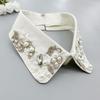 Pearl Women Shirt False Collars Crystal Removable Collar For Women Necklace Fake Collar Detachable Diamond Lacklace Nep Kraagie