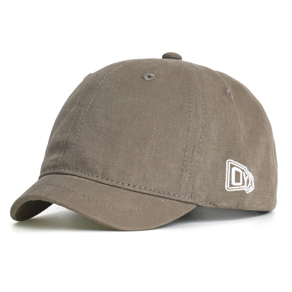 

Four Seasons Men Women Fashion Short Brim Cotton Baseball Cap Casual Dad Hat Adjustable Trucker Style Low Profile Caps Adjustable 56-59 cm коричневий