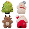 Christmas Snowman Tree Reindeer Plush Toys Stuffed Doll Decoration Gift Kids