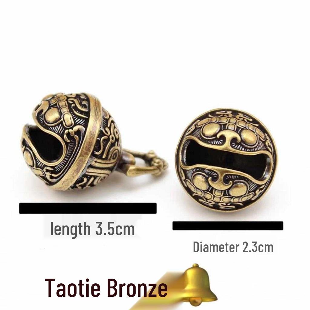 Adjustable Brass Pet Collar with Bell for Medium and Large Dogs & Cats - Teddy, Golden Retriever Necklace Accessories