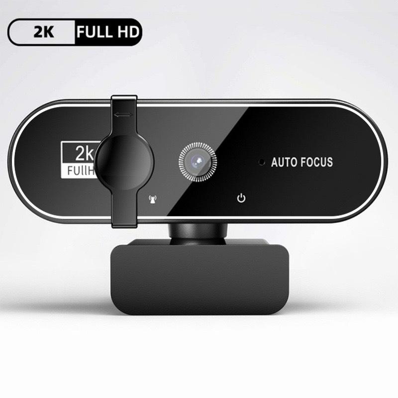 B19 4K HD USB Computer Camera for Online Classes, Meetings, and Live Streaming
