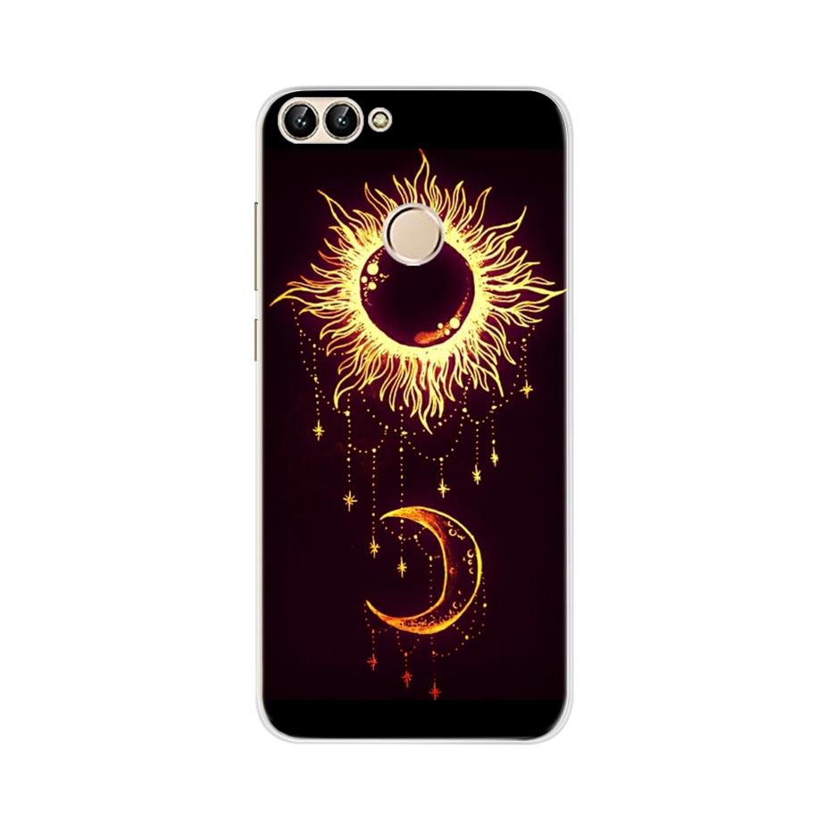 For Huawei P Smart Case TPU Soft Silicon Lavender Flower Back Cover Phone Case For Huawei P Smart 2018 FIG-LX1 PSmart Case 5.65"