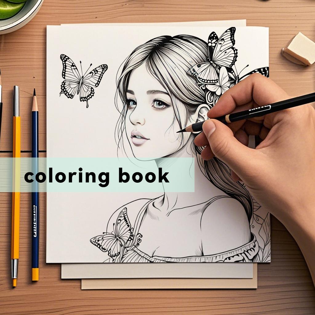 Floral Fantasy Colouring Books for Teens Adults Creative DIY Gift Color Book