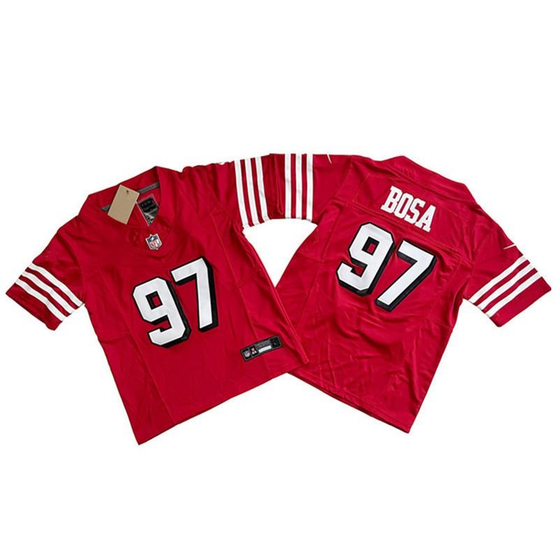 NFL San Francisco 49ers Bosa Mens Football Jersey S-XXXL