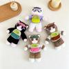 Peluche Gatto Carino Con Zaino Rimovibile Per Ragazze E Bambini Regalo