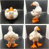 1PC Muscle Male Duck Magnet Ornament Home Courtyard Design Decoration Magnet Key Storage Ornament Resin