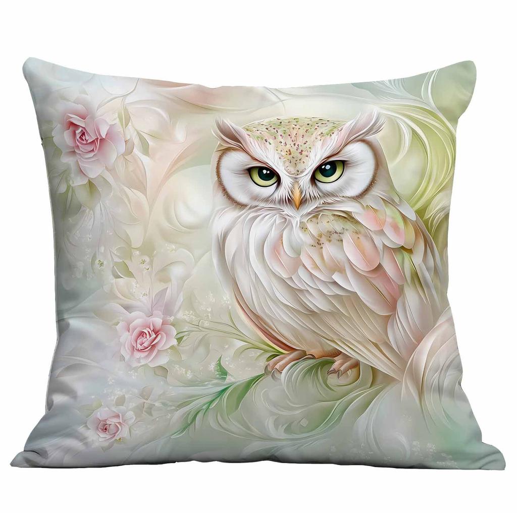 Nowa Piękna i Marzycielska Poszewka na Poduszkę w Kwiaty Domowa Poszewka na Poduszkę na Sofę