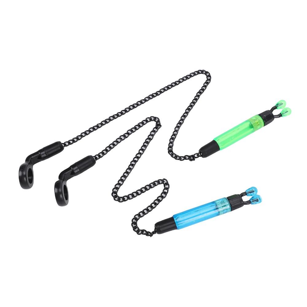 4PCS ABS Stainless Steel Fish Bite Indicator Fishing Swing Bite Alarm  For European Carp Fishing