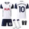 2024-25 Tottenham Home No. 7 Sun Xing 10 Madison 17 Romero Football Sports Set Jersey