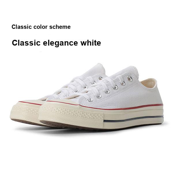 New Converse 1970s Low Top CONVERSE ALL STAR Collection Vulcanized Shoes Unisex White A162065C