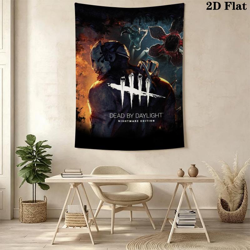 Dead Daylight Nightmarish Edition Tapestry Tapestry Fashion Print Wallmounted Background Cloth Wall Decoration Atmospheric Background Cloth