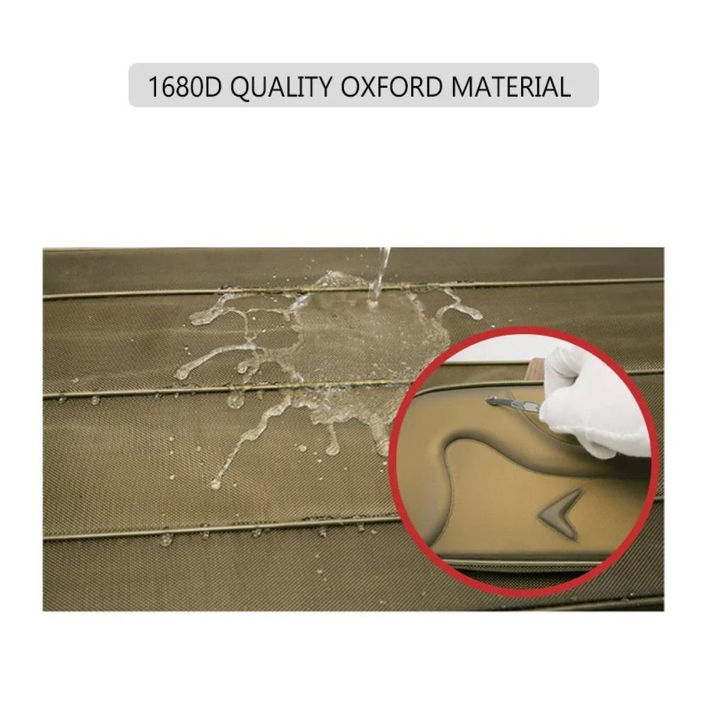 Multifunkční pevná taška na pruty s přívlačovým navijákem 2/3/4 vrstvy 80-130cm 1680D Oxford pouzdro pro venkovní lov a skladování