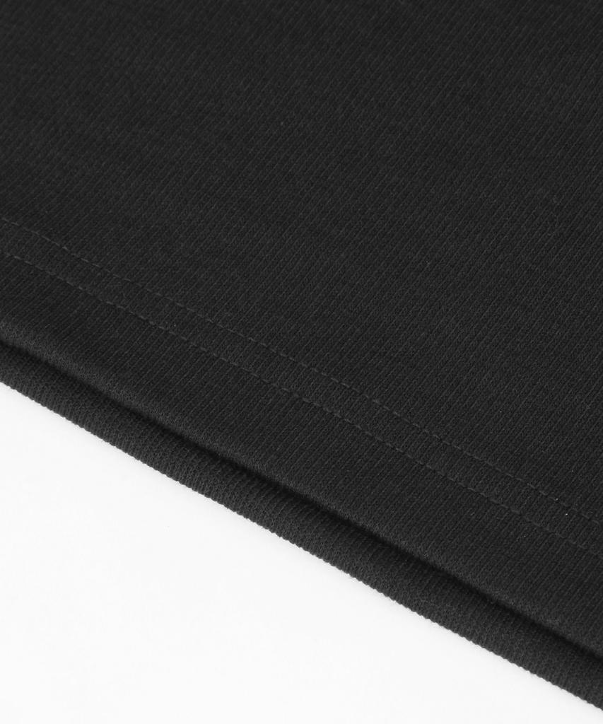 ORIGINALDAY Soft Mock Neck Long Sleeve T-Shirt Black