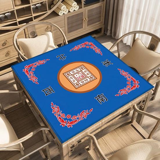 Mahjong Table Mat Poker Domino Mahjong Tile Card Board Game Anti-slip
