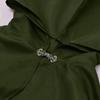 Halloween Retro Hooded Cape Medieval Shawl Costume for Adults