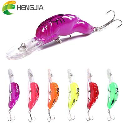 1 pz Minnow esca dura da pesca 8,5 cm 8,2 g Wobbler con ami ancora esche dure esca da pesca di alta qualità