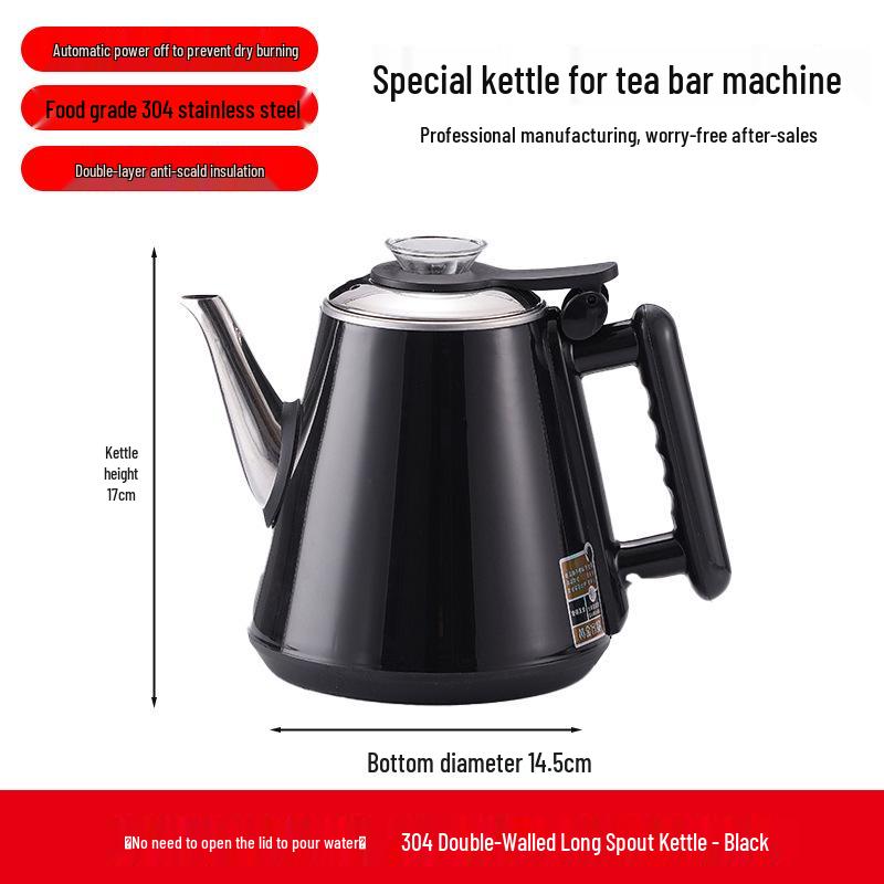 Universal Stainless Steel Electric Tea Kettle and Dispenser with Stove Function