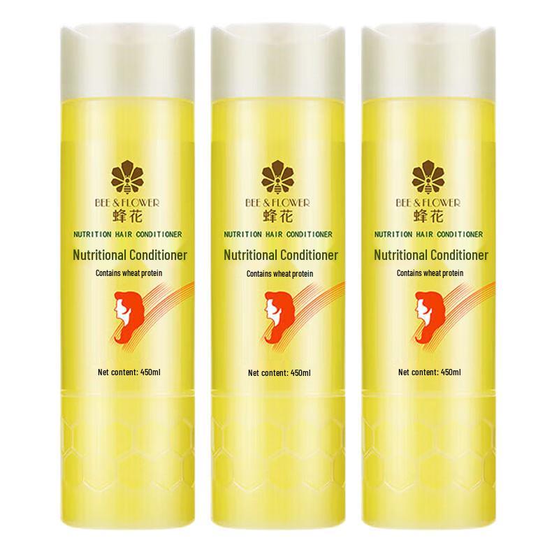 

Bee & Flower Wheat Protein Hair Conditioner 3-Pack