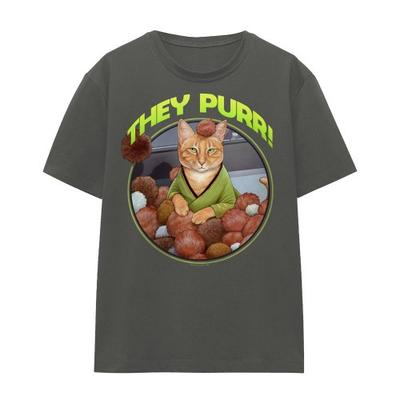STAR TREK Unisex Adult The Purr T-Shirt