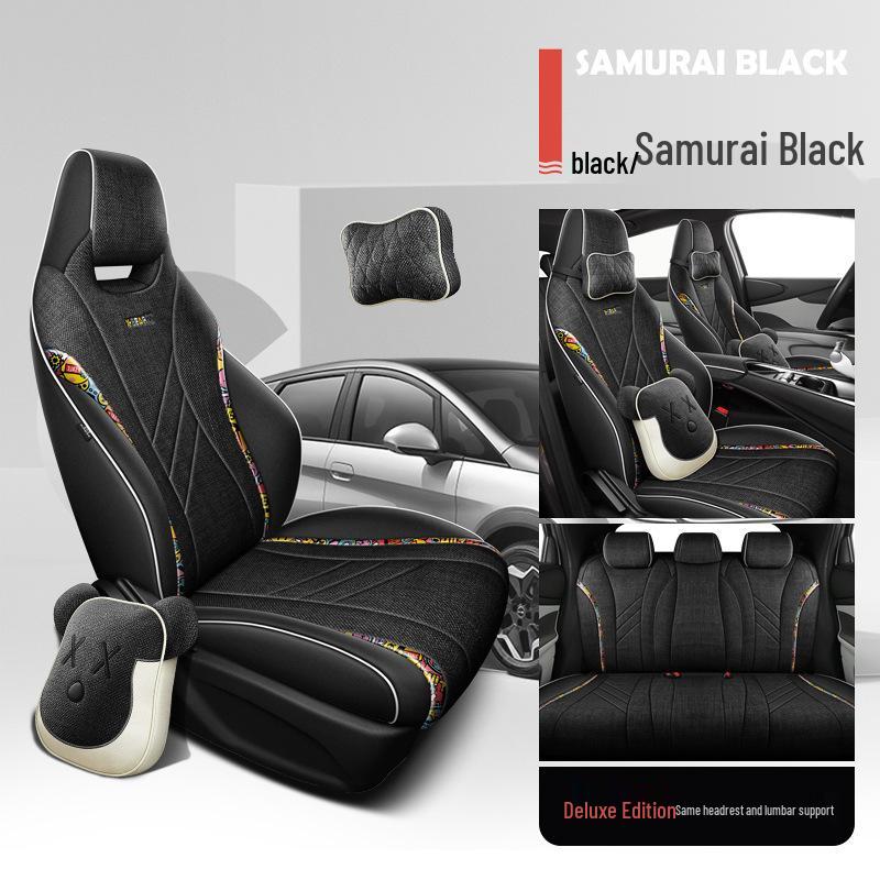 LDJ All-Season Sporty Seat Cover for BYD Dolphin
