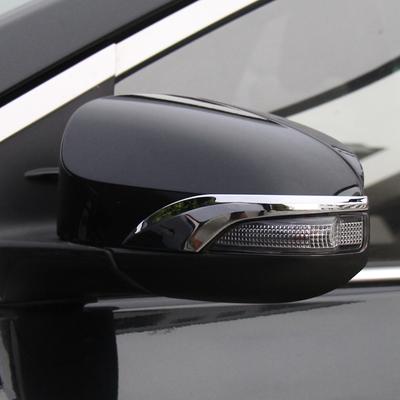 For Toyota VERSO 2013 2014 2015 2016 2017 ABS Chrome Car Rearview Mirror Decoration Strip Cover Trim Accessories Sticker