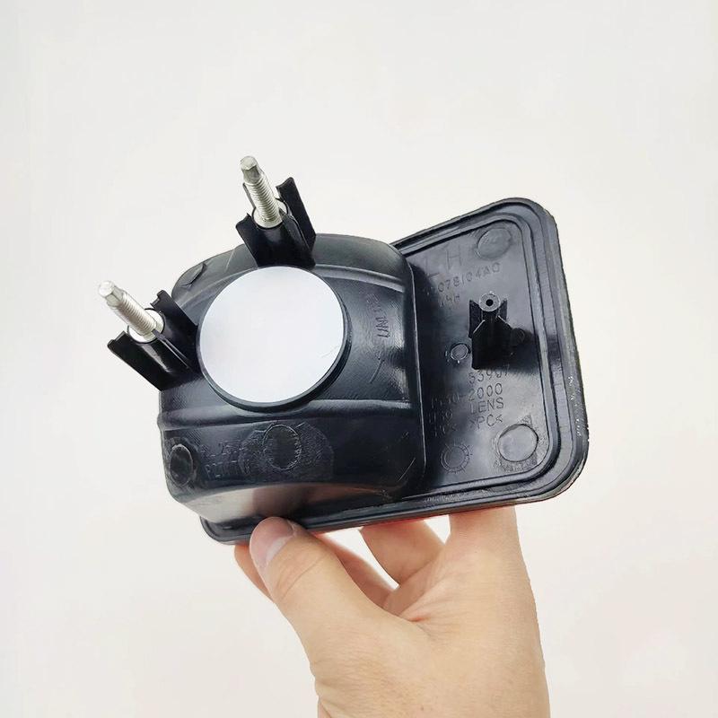 1 Piece Rear Bumper Fog Light For Wrangler 2007-2018 Lamp Housing Replacement Without Bulb 55078104AC 55078105AC Warning Lights