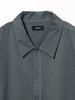 Beams Men's Stitched Easy Shirt, Black, Size Small, 11011560277
