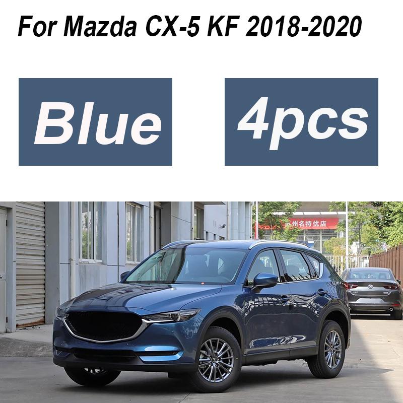 For Mazda CX-5 KF Accessories 2017- MK2 4PCS Painted Front Mudguards Splash Guards Rear Muds Fenders Wheels Car Accessories
