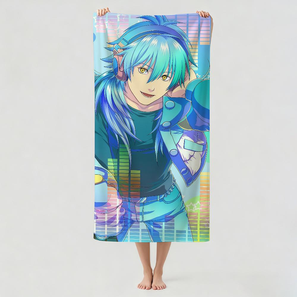 Anime D-dramatical M-Murder Towel Drying Bath Towel Applicable To Light Swimming Camping Yoga Beach Out